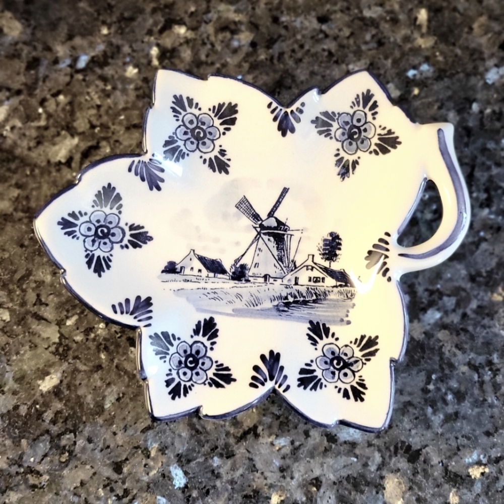 Vintage Delft Blue pottery